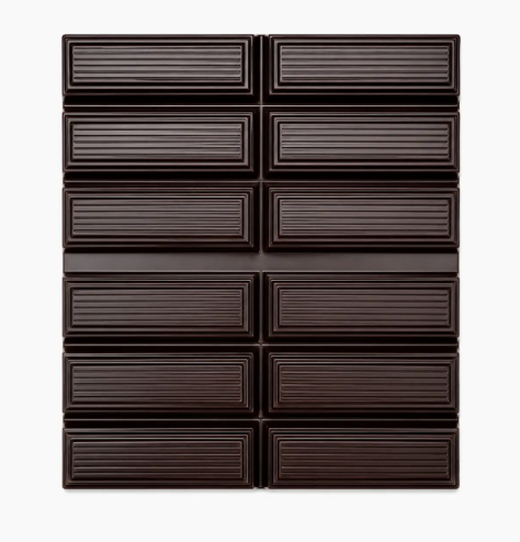 Coco Pzazz malt whiskey dark chocolate bar