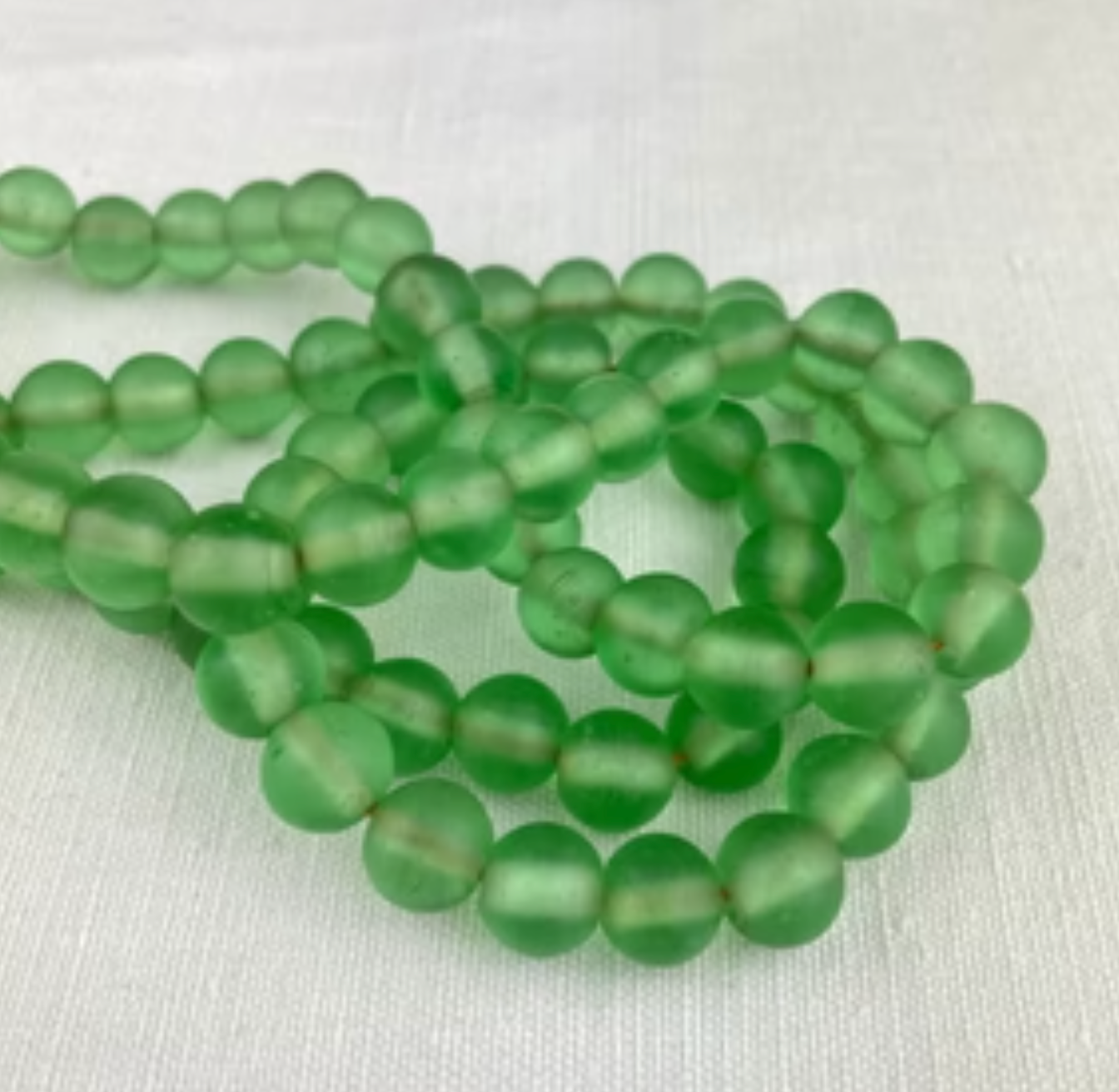 Aura Que Jangali recycled glass beads - various
