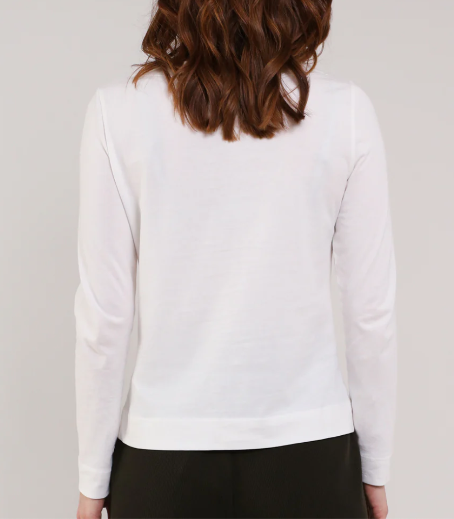 Nomads GOTS long sleeved Ivory top