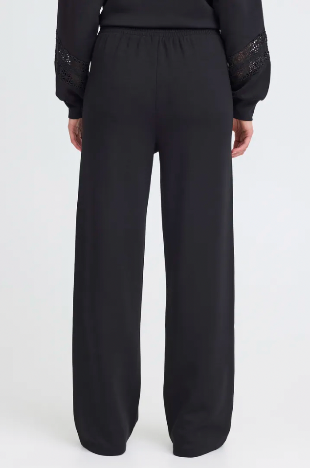 Fransa Aurora black pants in longer leg