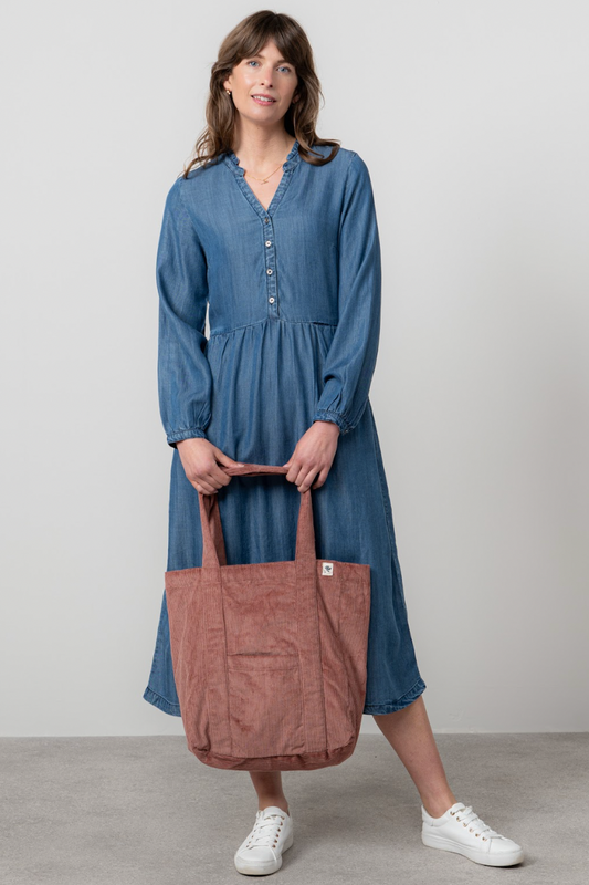 Lily & Me cord shopper bag