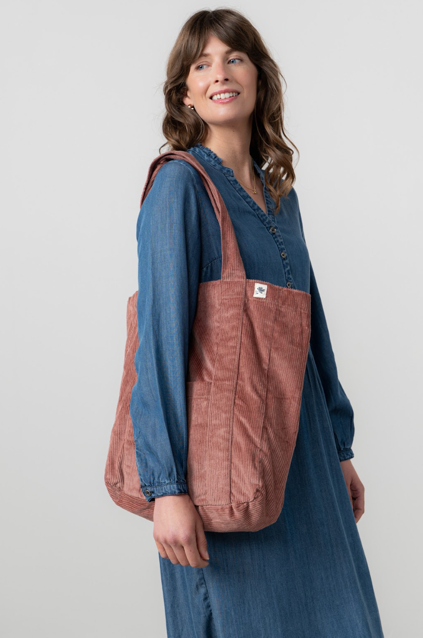 Lily & Me cord shopper bag