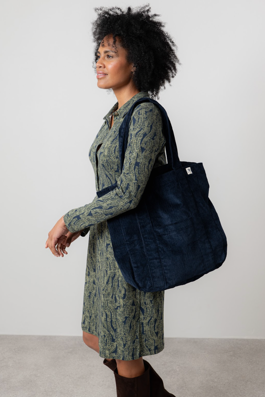 Lily & Me cord shopper bag