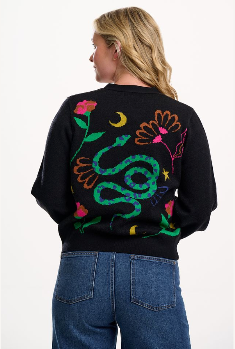 Sugarhill Brighton Adrian snake cardigan
