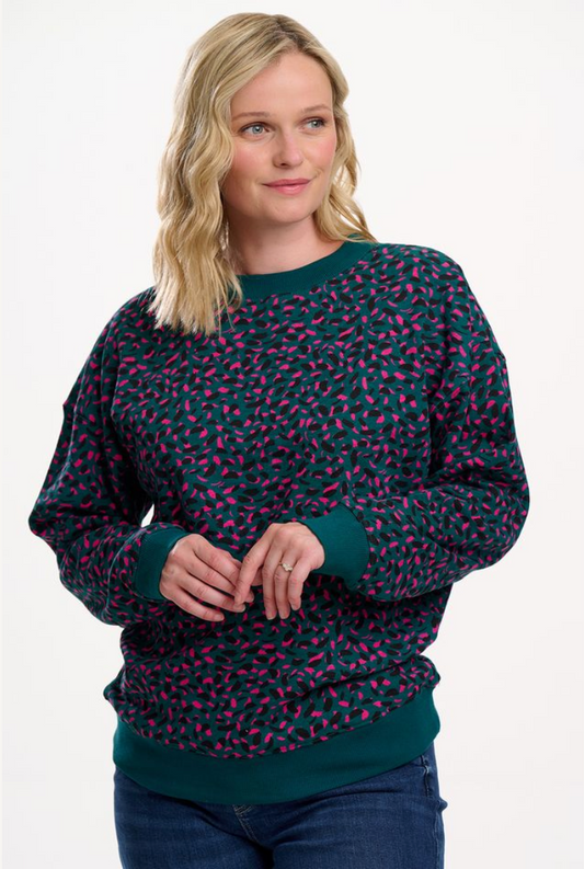 Sugarhill Brighton Eadie relaxed sweatshirt in green