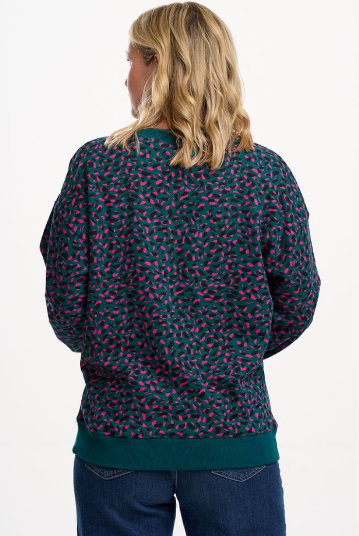 Sugarhill Brighton Eadie relaxed sweatshirt in green
