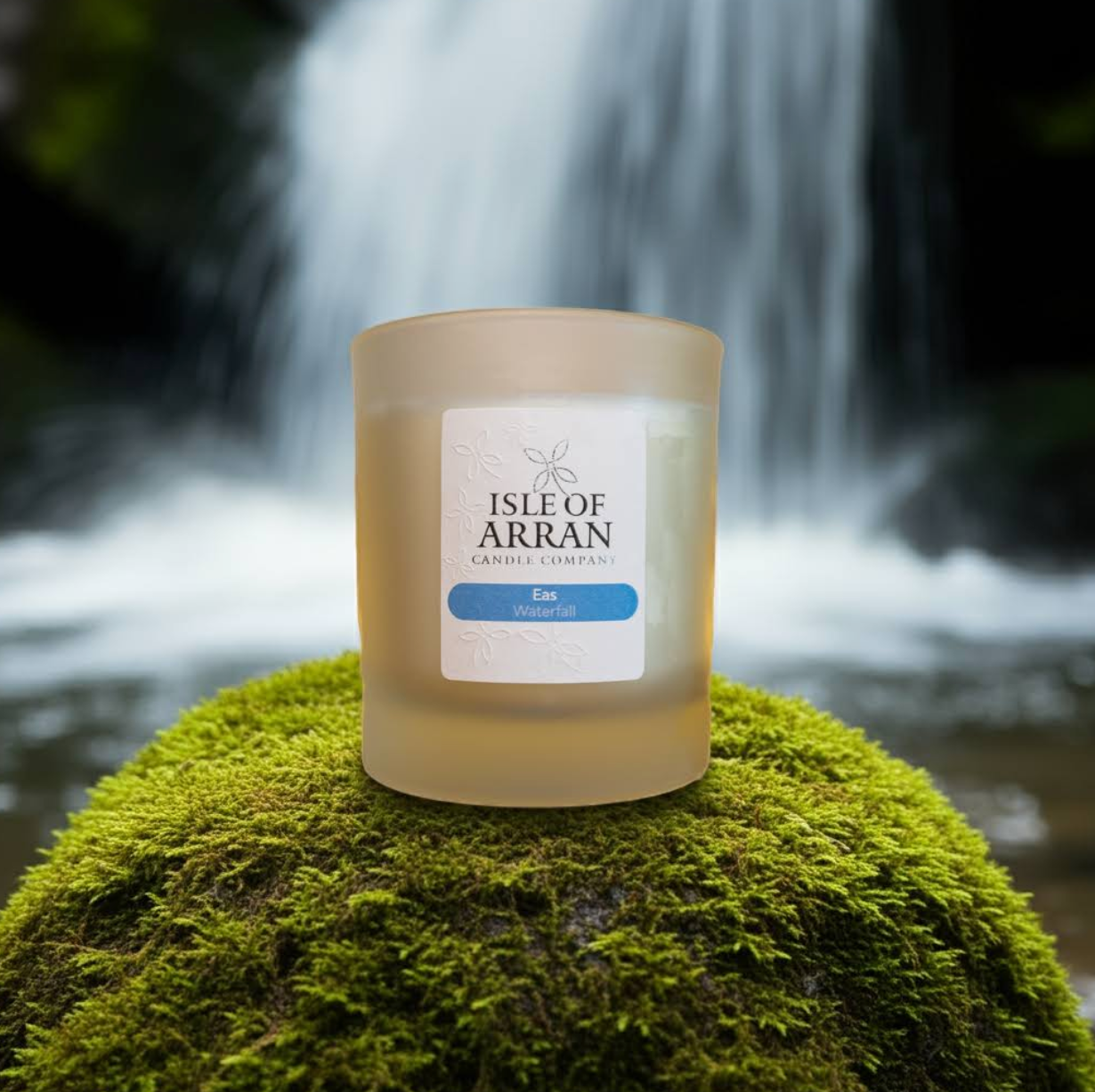 Natural candles from the Isle of Arran candle company