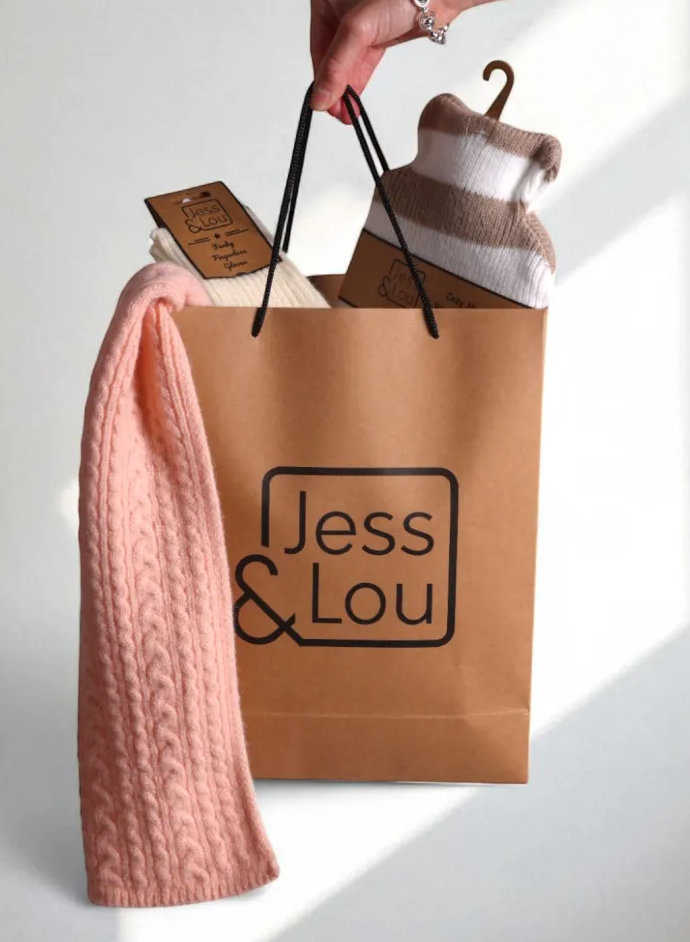 Jess & Lou is a UK based clothing accessories brand selling slippers, scarves, gloves and hats