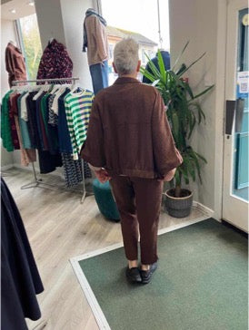 Soya Concept Charissa trouser in rocky road brown - [shop_name Strathaven] [womens clothing]