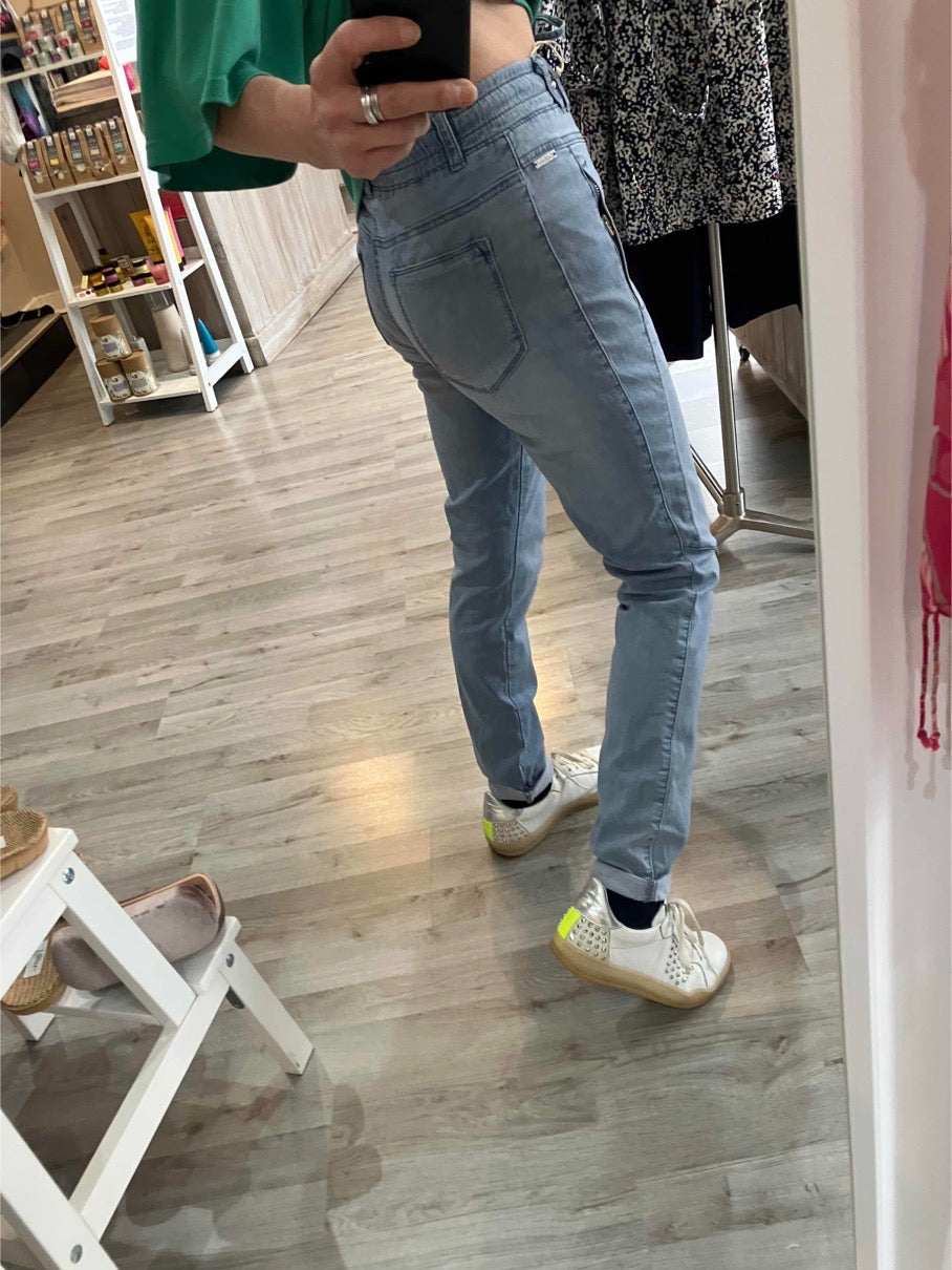 Red Button Tessy trousers in midstone blue