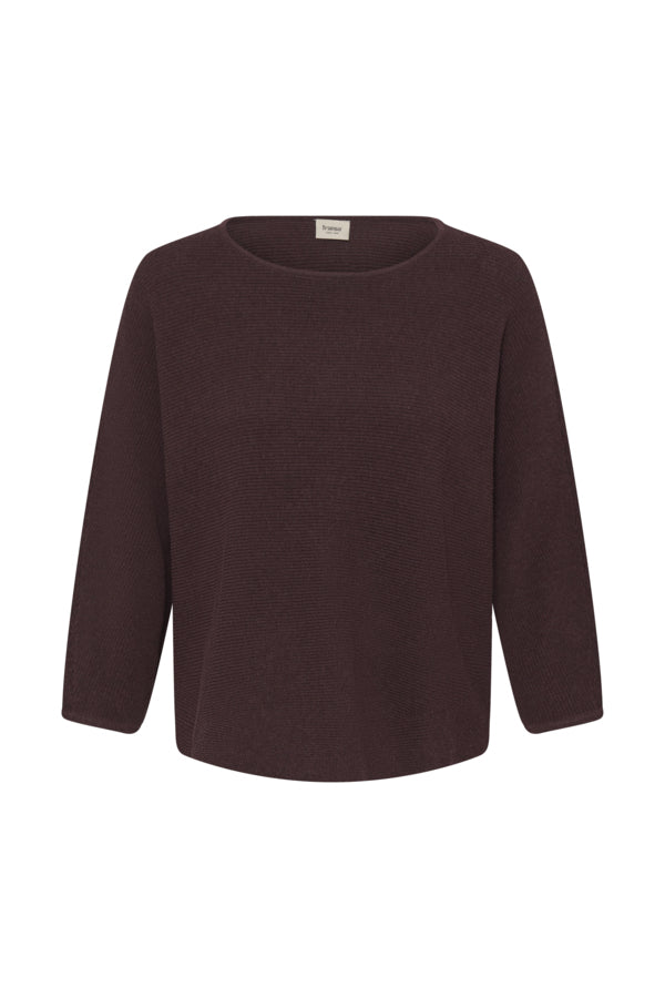 Fransa Sinja sweater in fudge