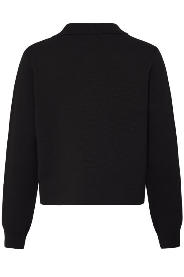 Fransa Rita cardigan in navy blue - [shop_name Strathaven] [womens clothing]