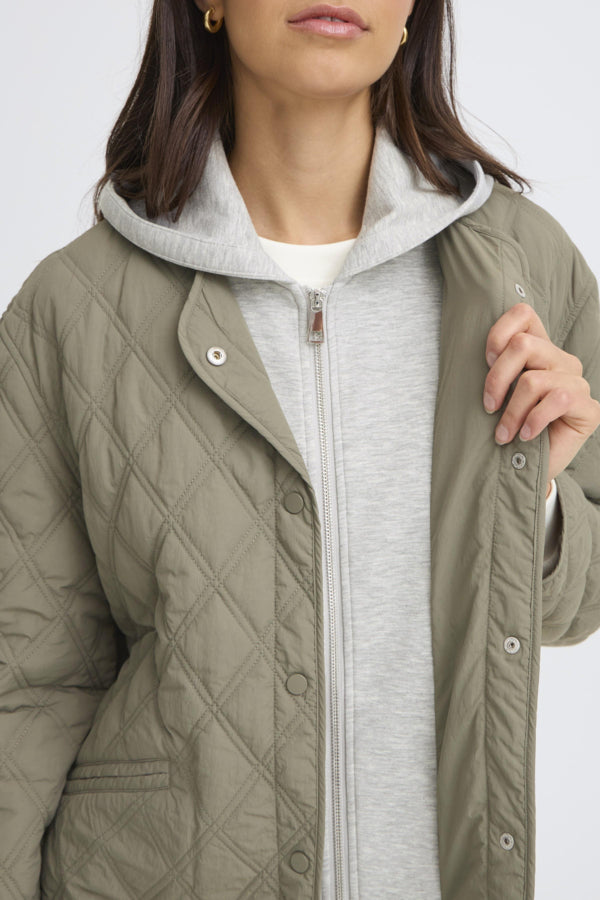 Fransa Paityn jacket in smoky olive