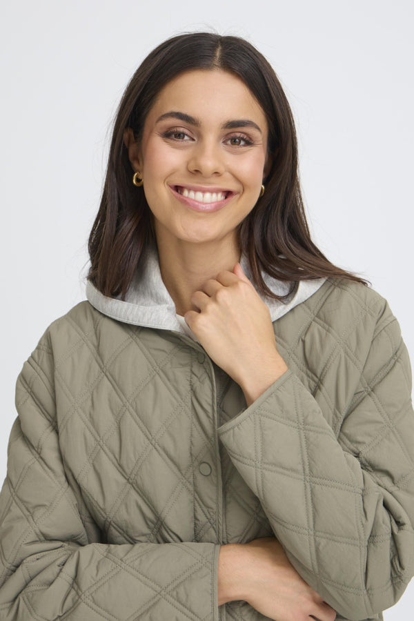 Fransa Paityn jacket in smoky olive