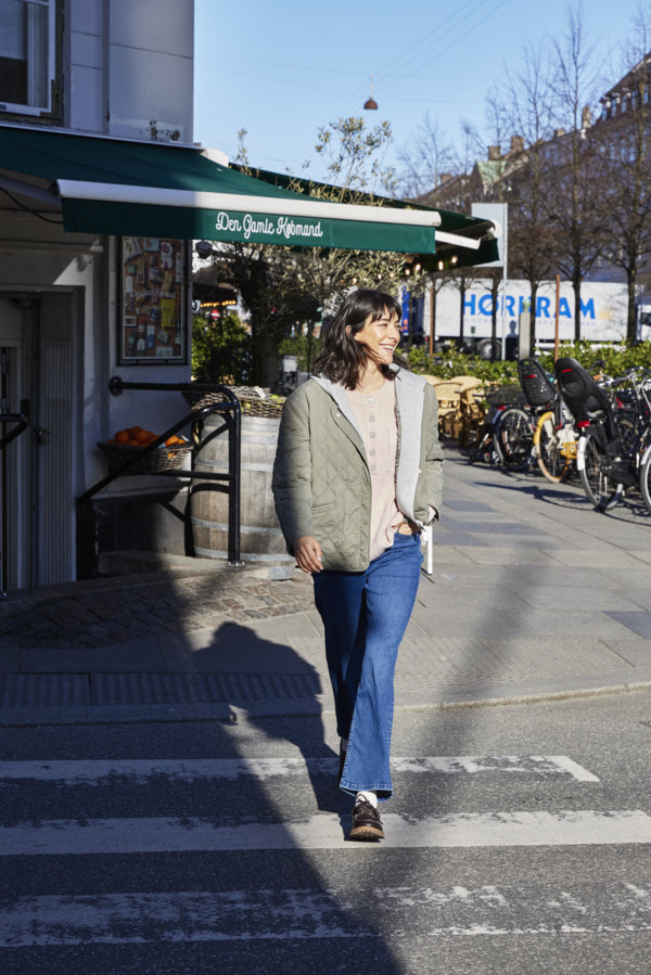 Fransa Paityn jacket in smoky olive