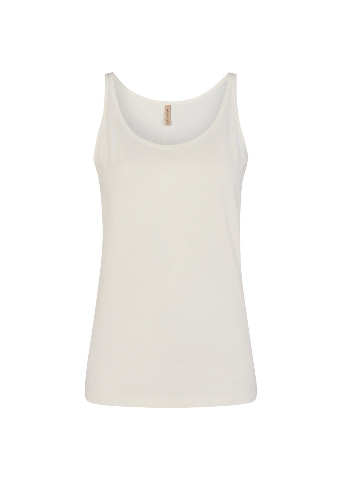 Soya Concept Pylle vest top in off white - [shop_name Strathaven] [womens clothing]