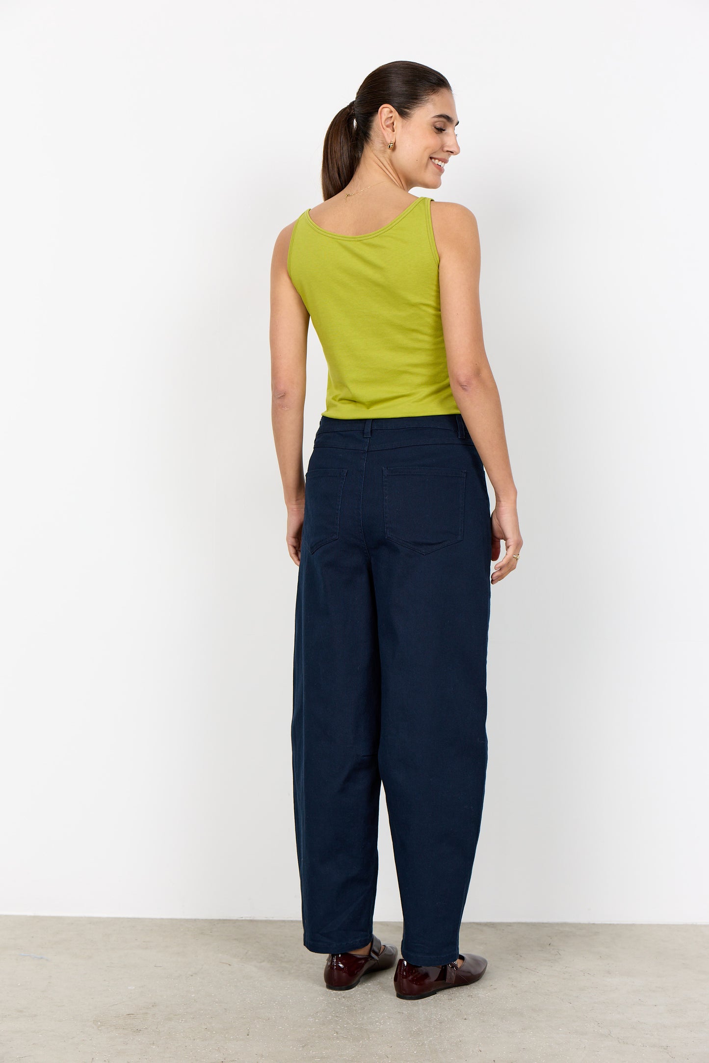 Soya Concept Pylle vest top in split pea