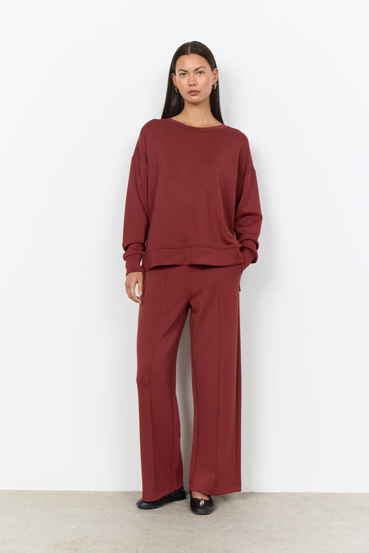 Soya Concept Banu top in madder brown