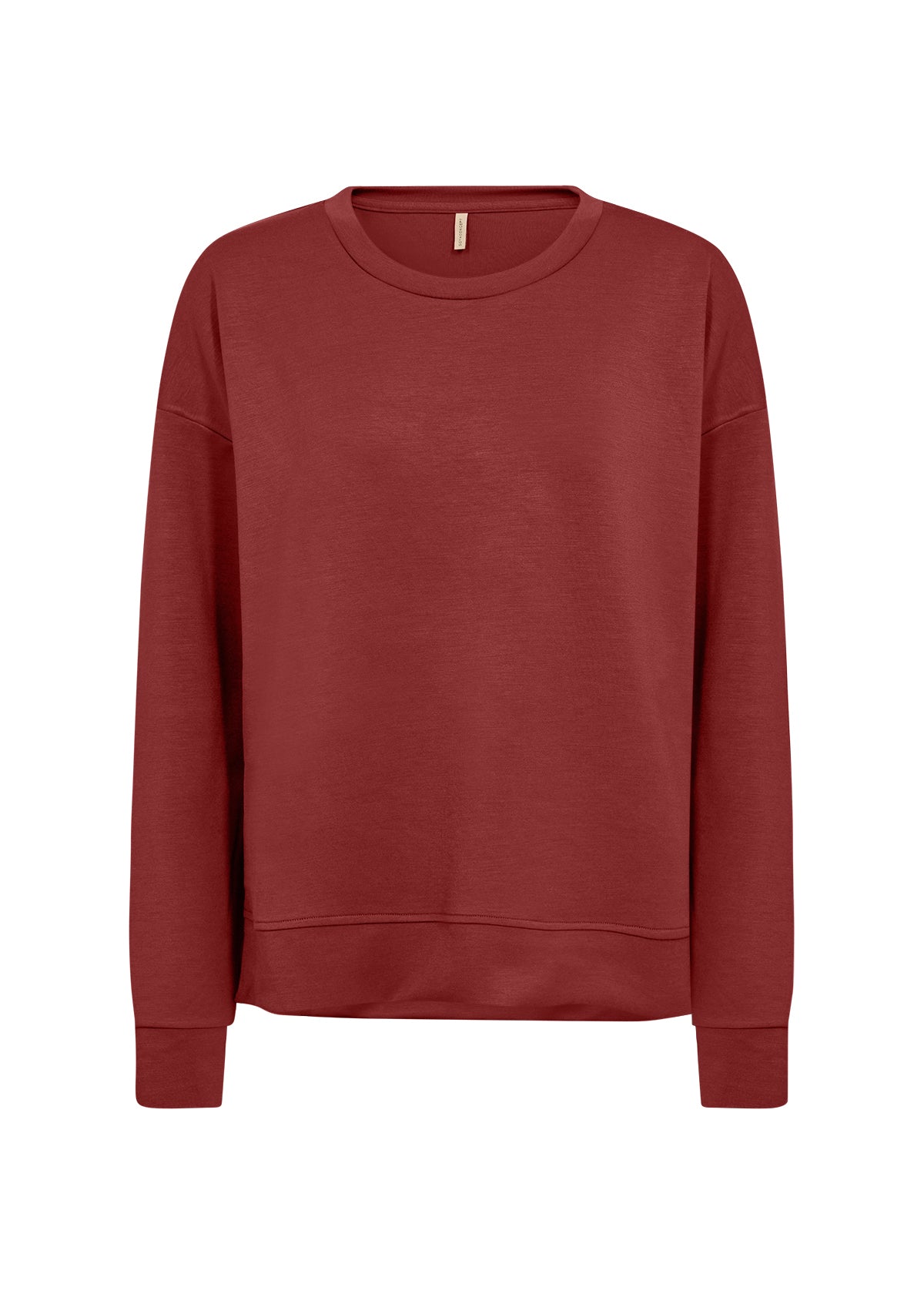 Soya Concept Banu top in madder brown - [shop_name Strathaven] [womens clothing]