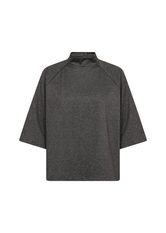 Soya Concept Heika top in dark earth melange