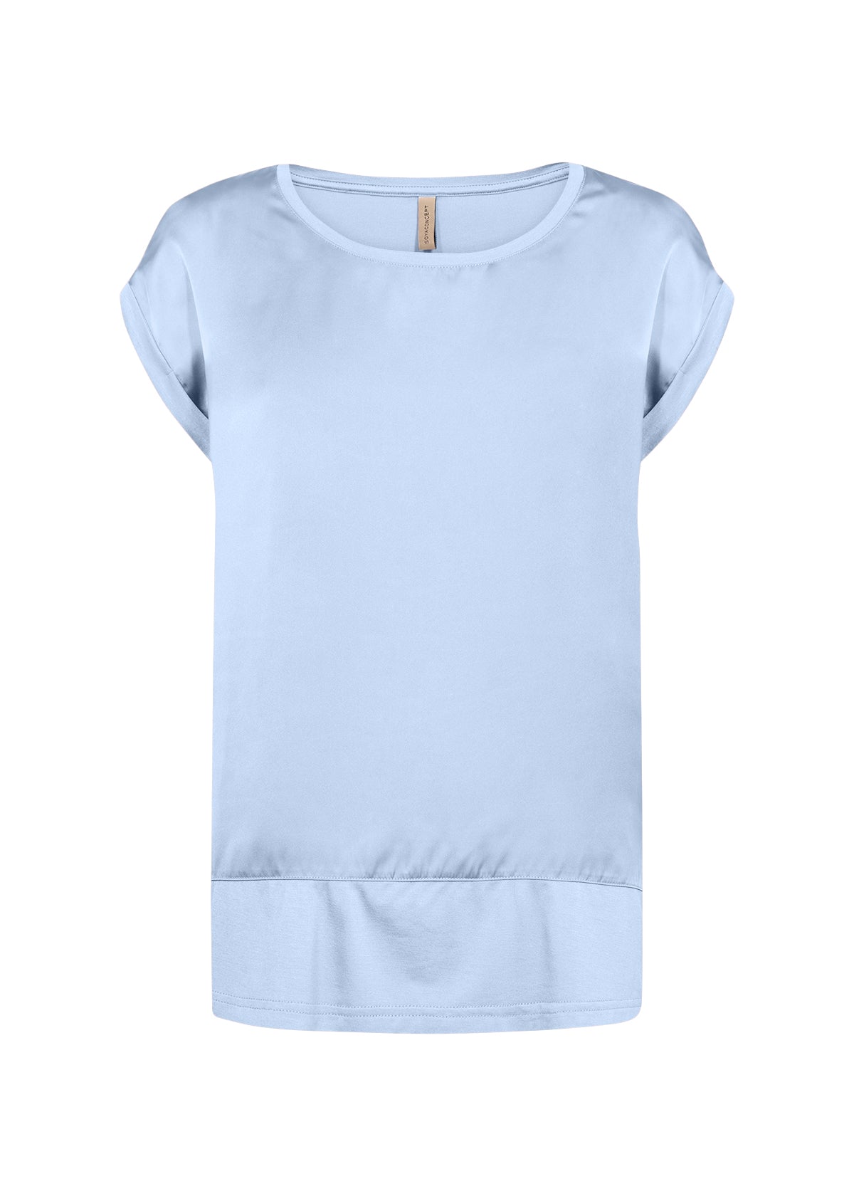 Soya Concept Thilde fancy top in windsufer blue - [shop_name Strathaven] [womens clothing]