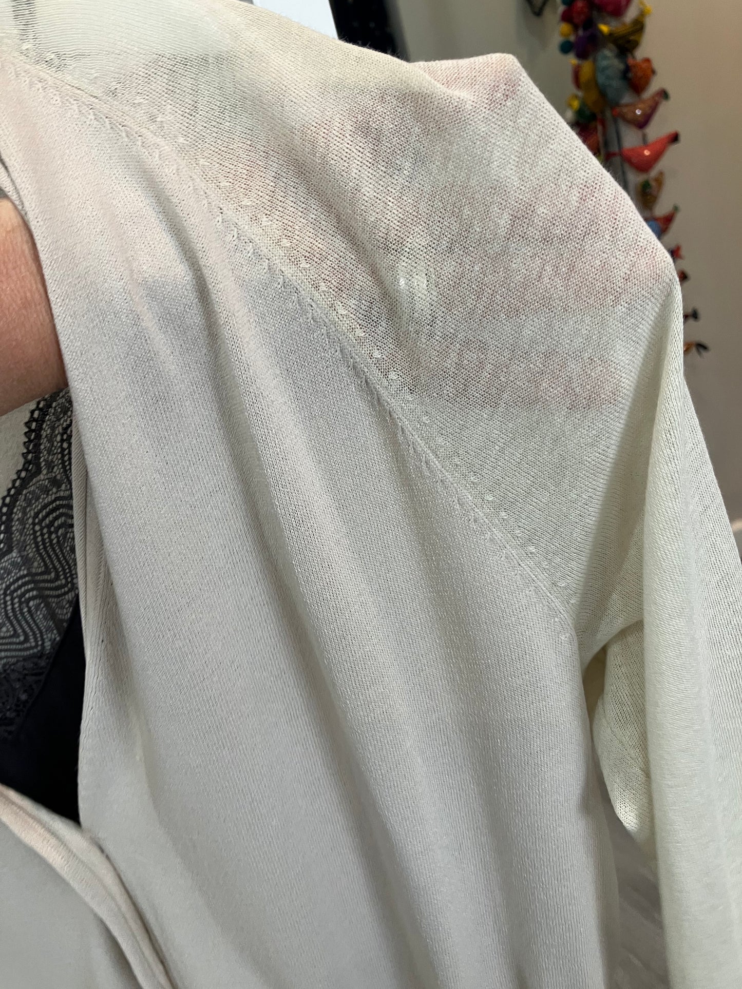 Yaya cardigan with long sleeves in moonstruck grey