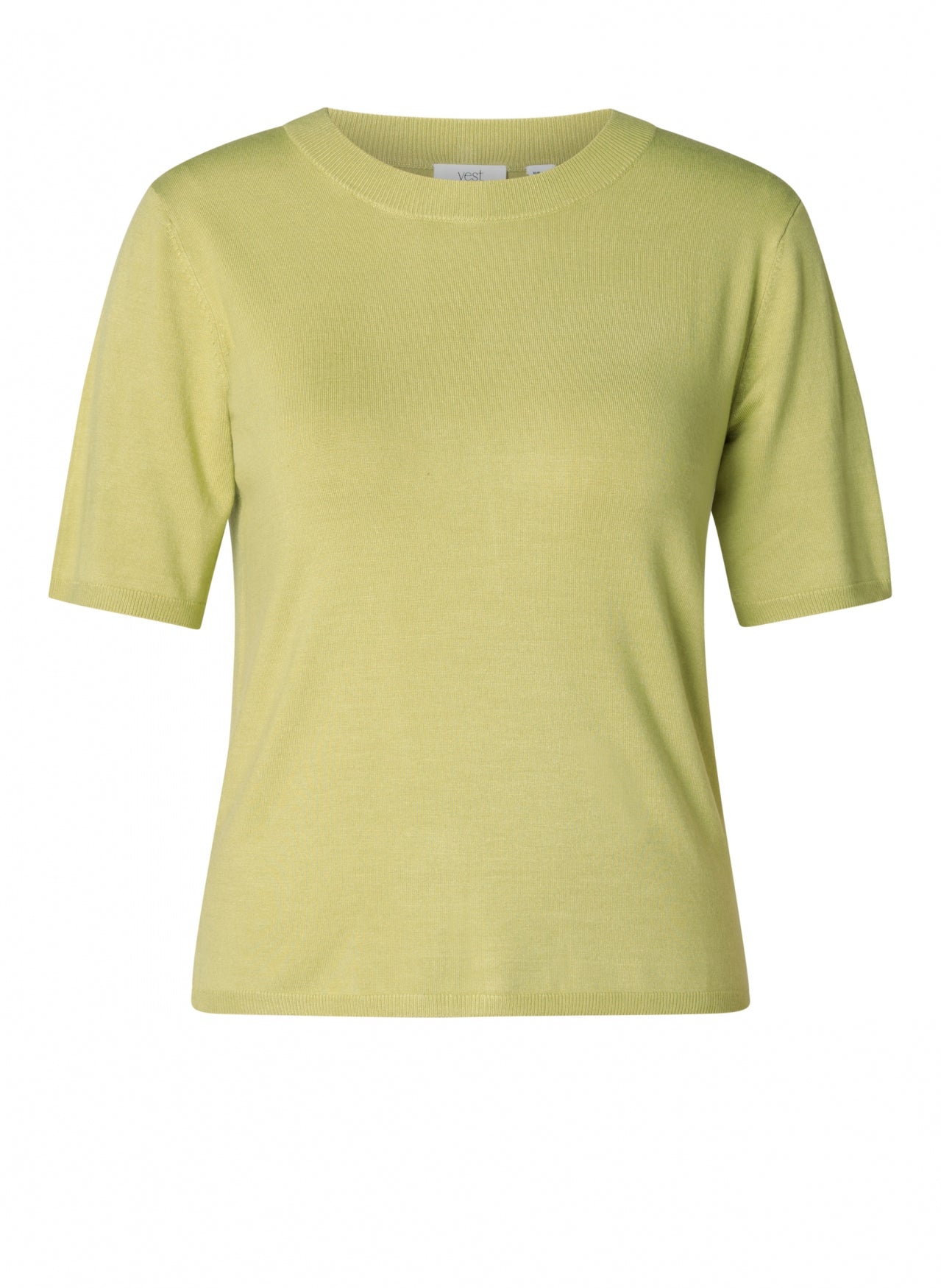 Yest Iman short sleeved sweater in linden - [shop_name Strathaven] [womens clothing]