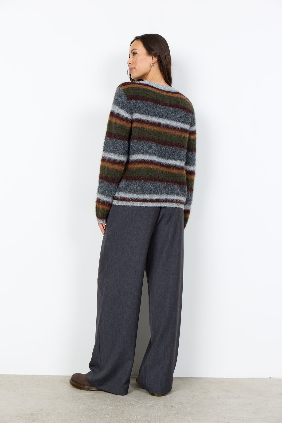 Soya Concept Hadil striped cosy sweater - [shop_name Strathaven] [womens clothing]