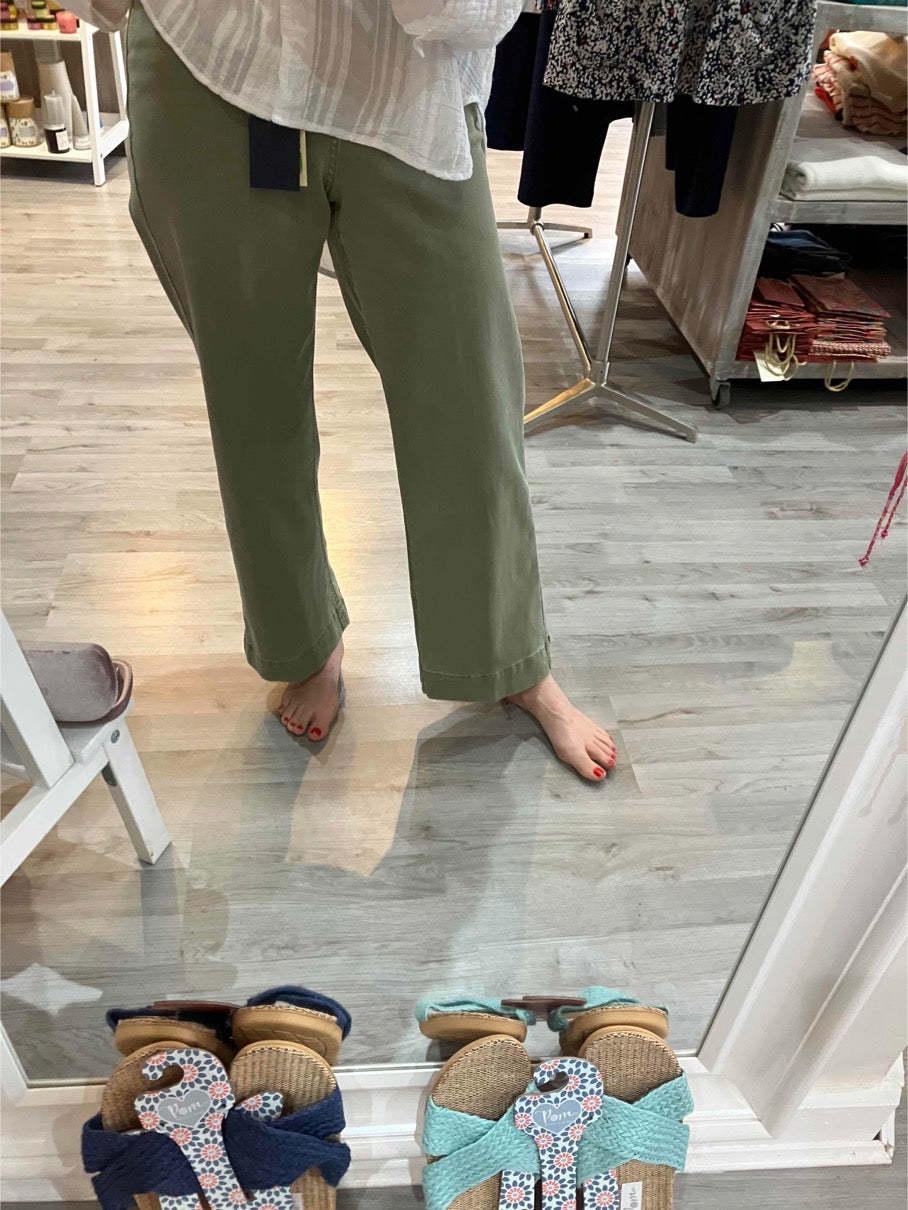 Red Button Conny 5 pocket jeans in teagreen