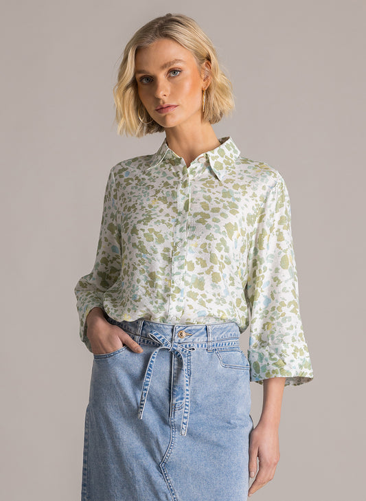 Yest Karina blouse in pastel green - [shop_name Strathaven] [womens clothing]