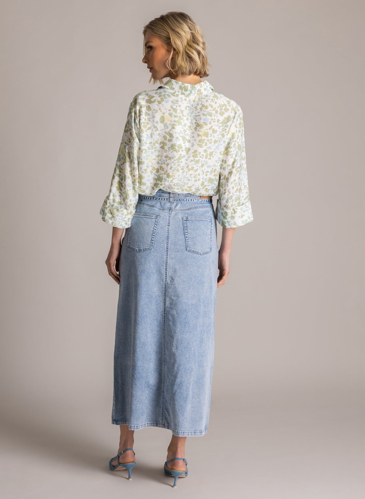 Yest Karina blouse in pastel green - [shop_name Strathaven] [womens clothing]