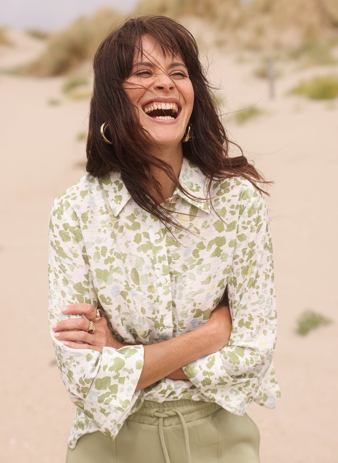 Yest Karina blouse in pastel green - [shop_name Strathaven] [womens clothing]