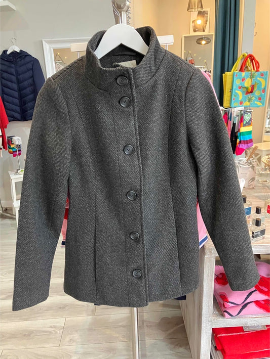 Fransa Villa jacket in charcoal