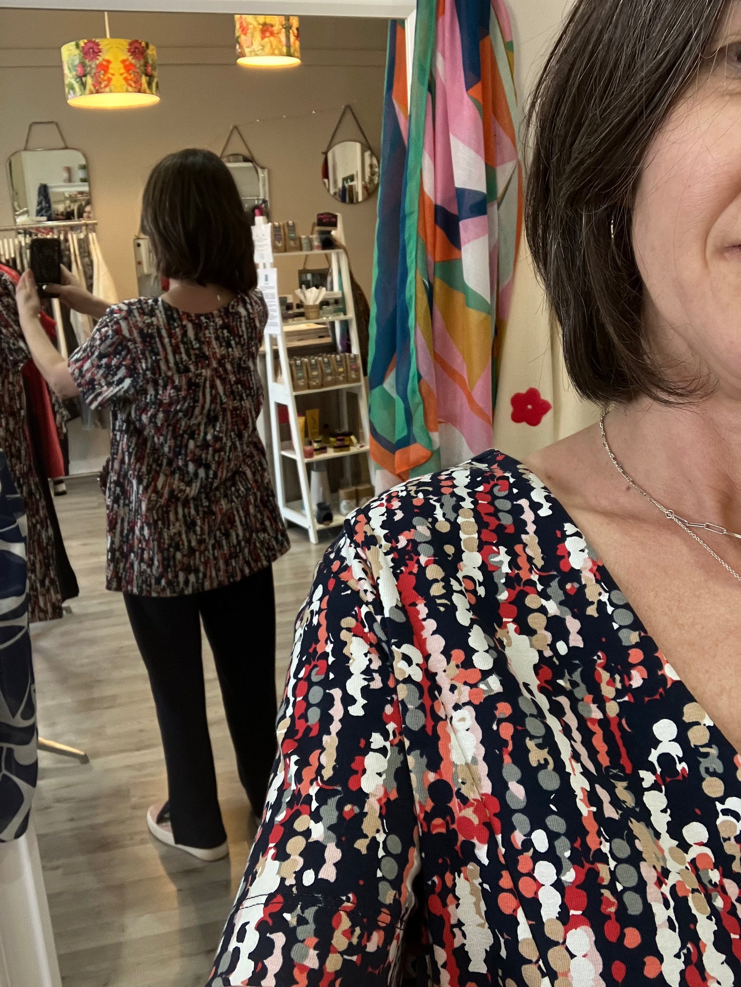 Lily & Me Myrtle tunic in navy