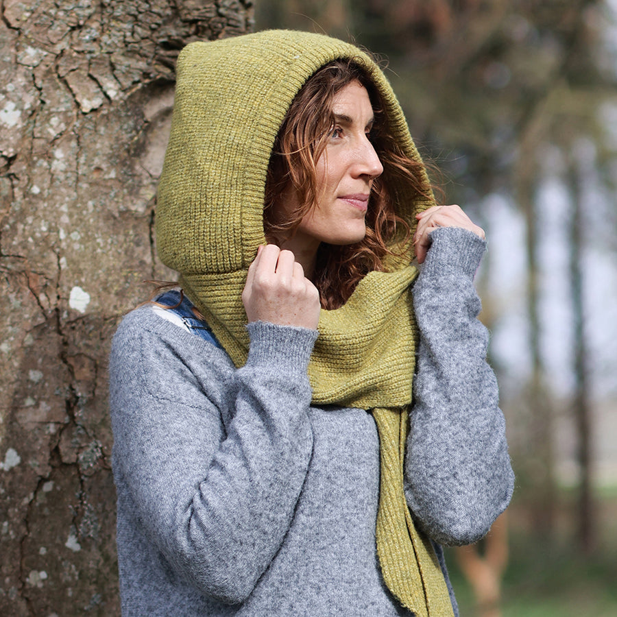 POM Hermione hood scarf - [shop_name Strathaven] [womens clothing]