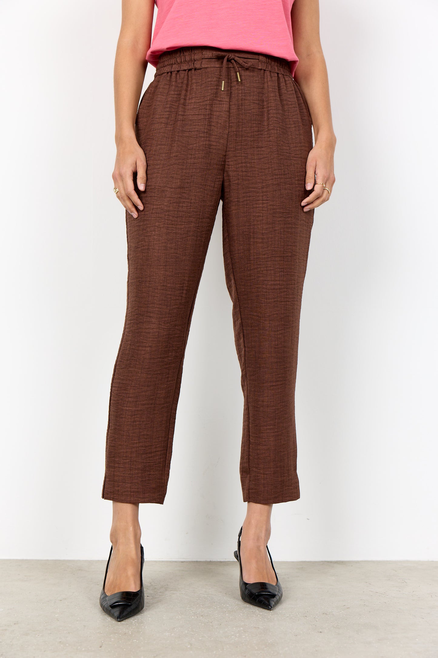 Soya Concept Charissa trouser in rocky road - [shop_name Strathaven] [womens clothing]