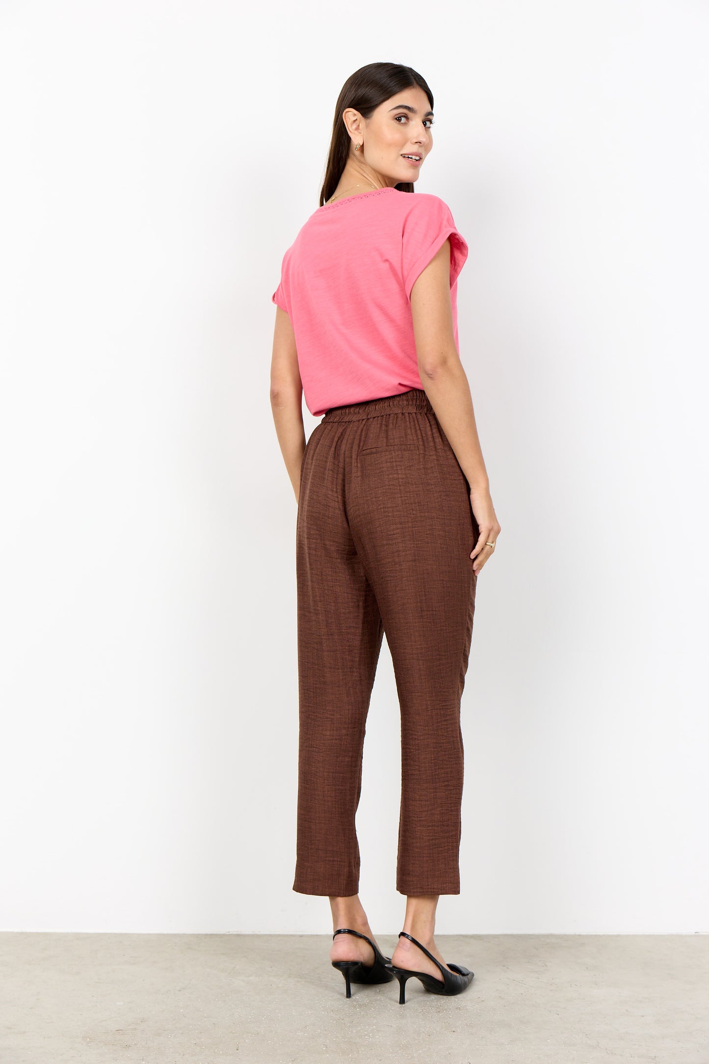Soya Concept Charissa trouser in rocky road - [shop_name Strathaven] [womens clothing]