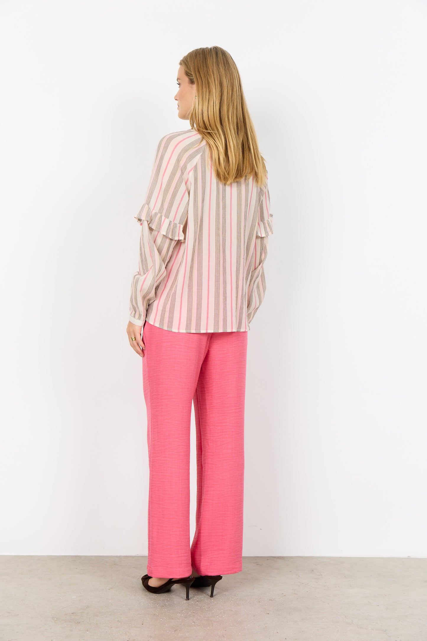 Soya Concept Carola blousey top in rapture rose - [shop_name Strathaven] [womens clothing]