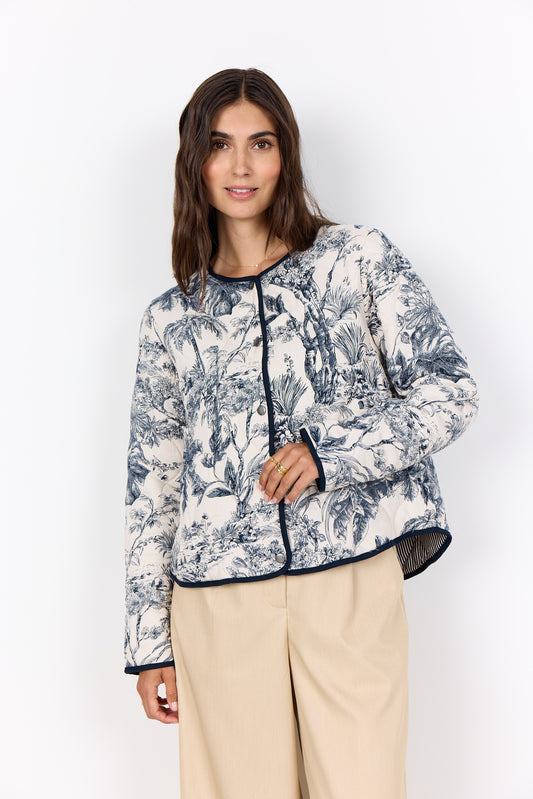 Soya Concept Carli reversible jacket in navy combo