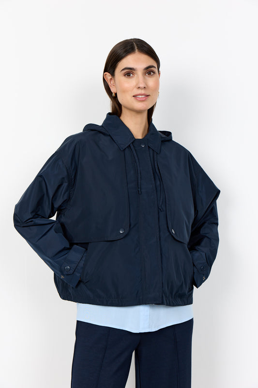 Soya Concept navy Polenka casual jacket