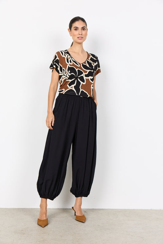 Soya Concept Radia balloon pants in black - [shop_name Strathaven] [womens clothing]