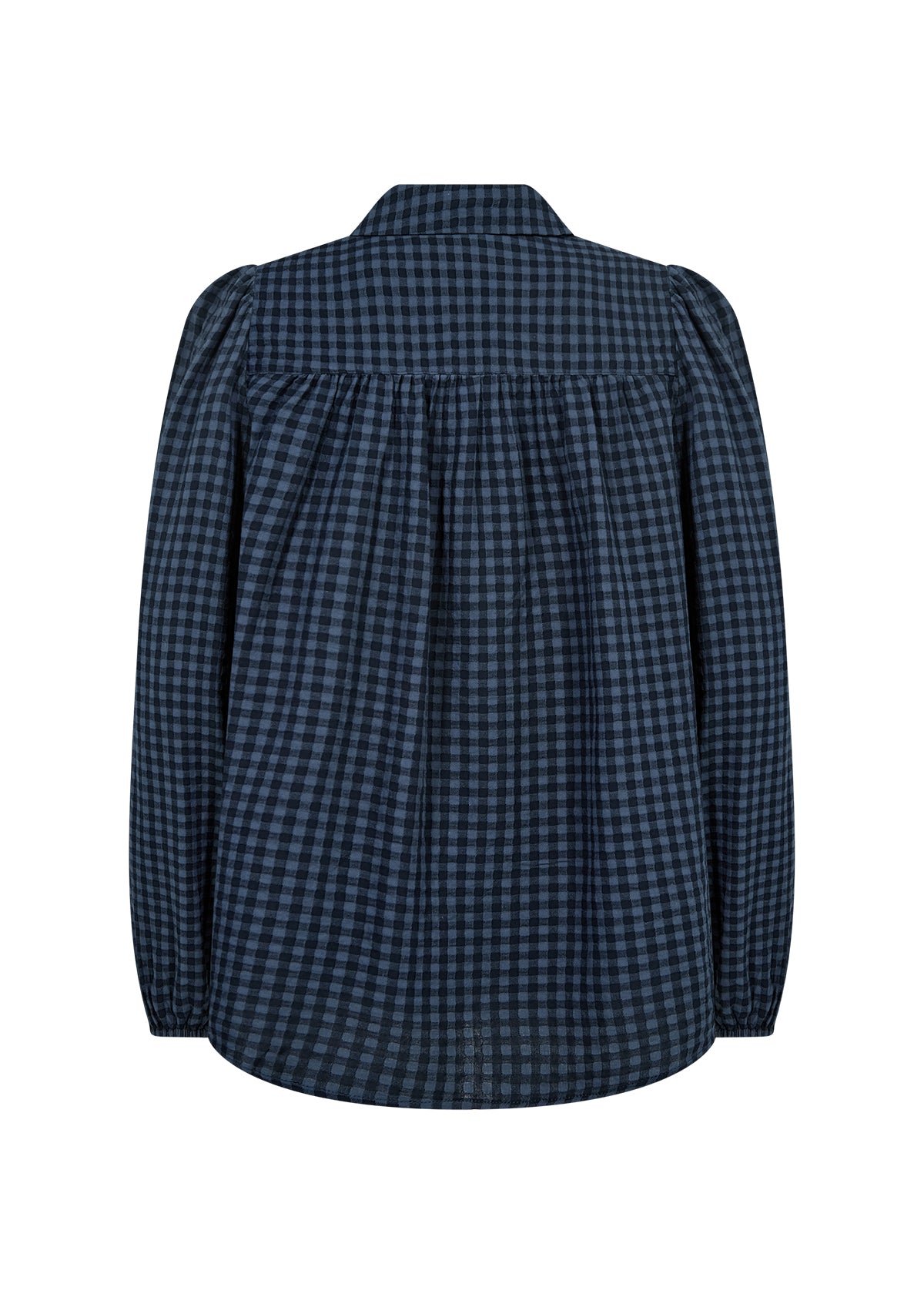 Soya Concept Heina blue checked blouse - [shop_name Strathaven] [womens clothing]