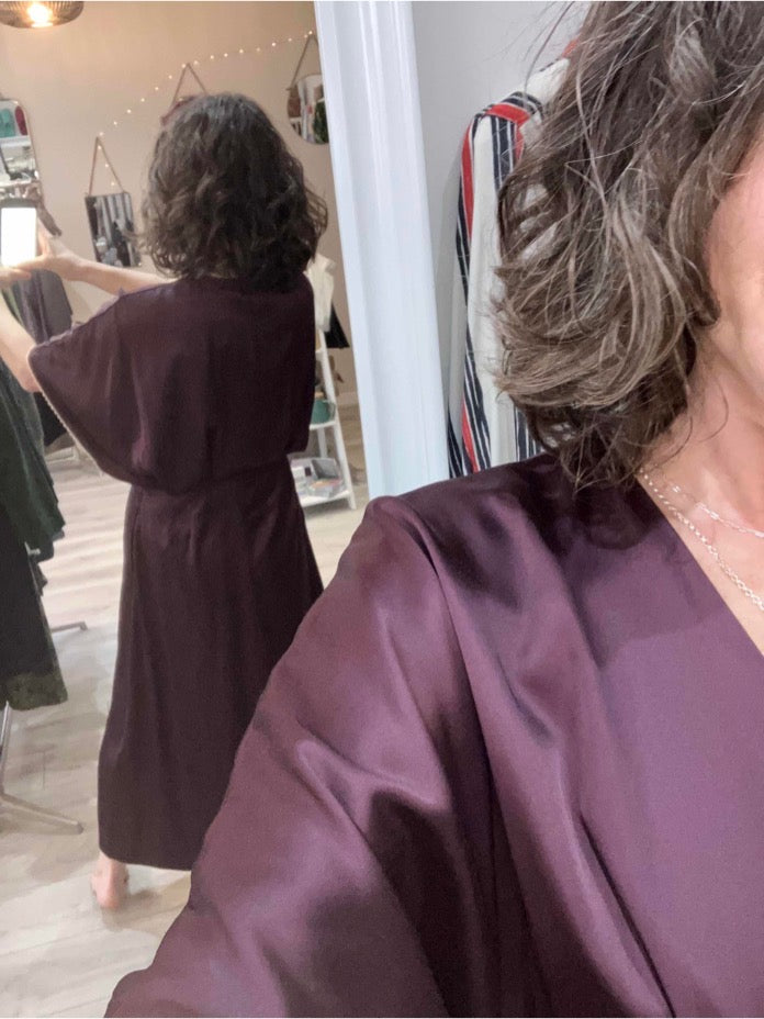 Numph Nusantina dress in winetasting