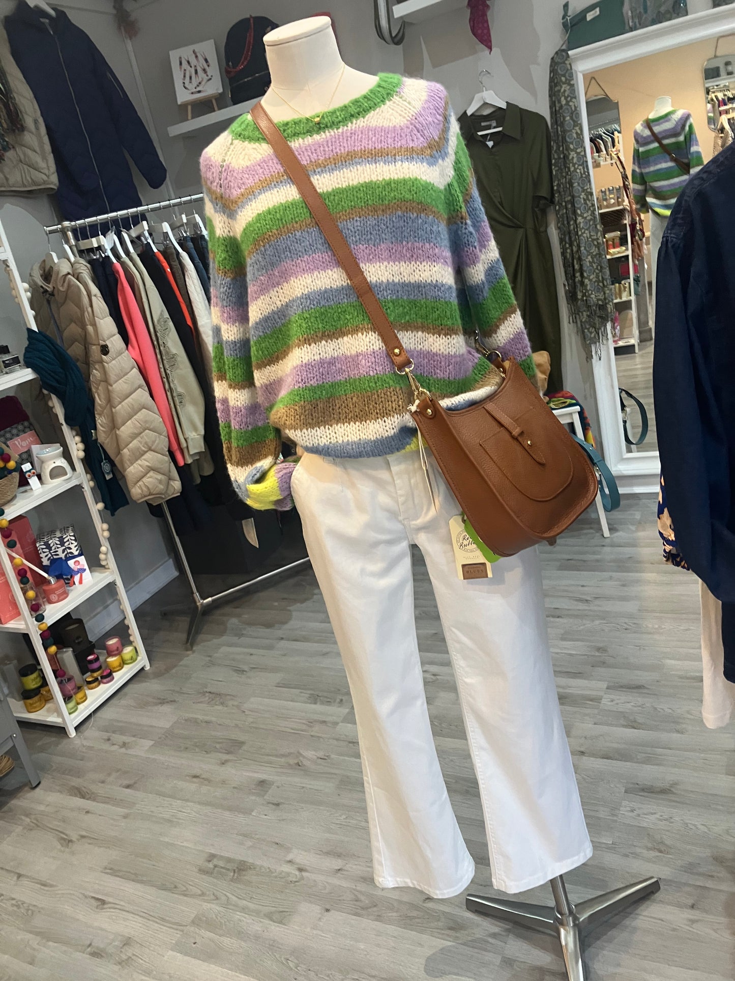Red Button Conny off white high rise jeans