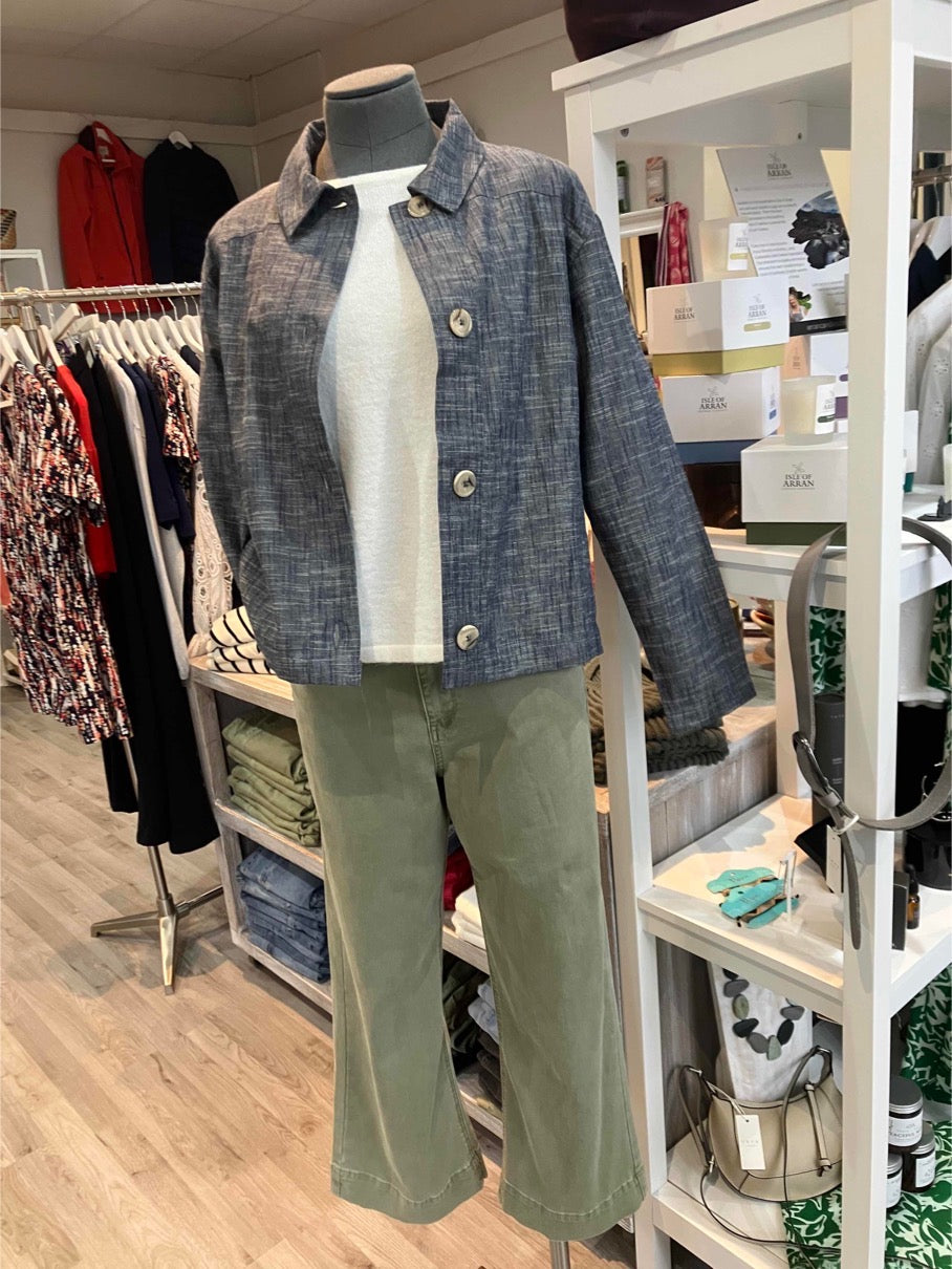 Nomads chambray cotton jacket