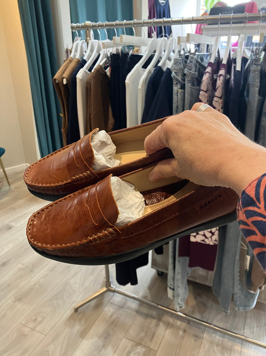 Adesso Ashley chestnut loafer shoe