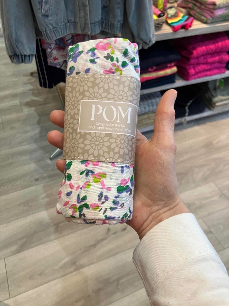 Pastel mix meadow modal scarf - [shop_name Strathaven] [womens clothing]