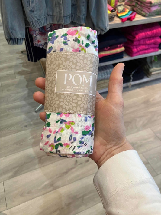 Pastel mix meadow modal scarf - [shop_name Strathaven] [womens clothing]