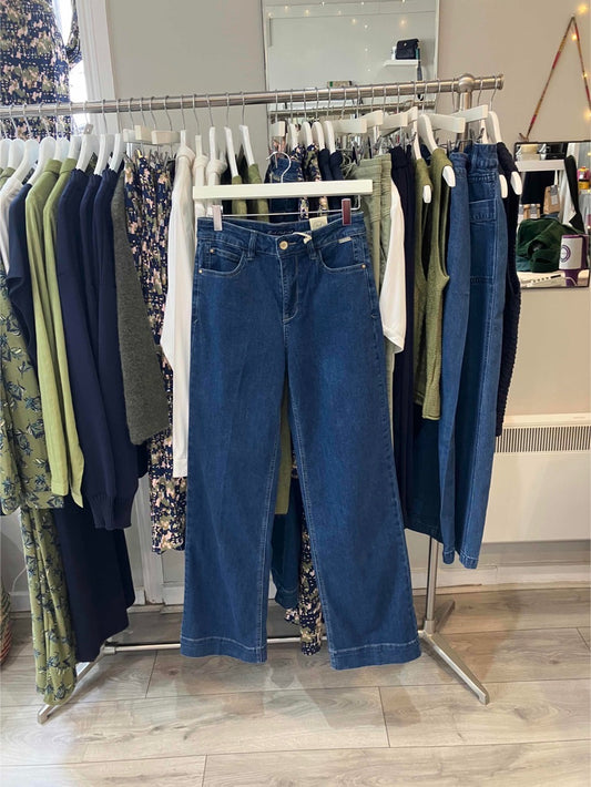 Red Button Conny jeans length 30" in dark stone