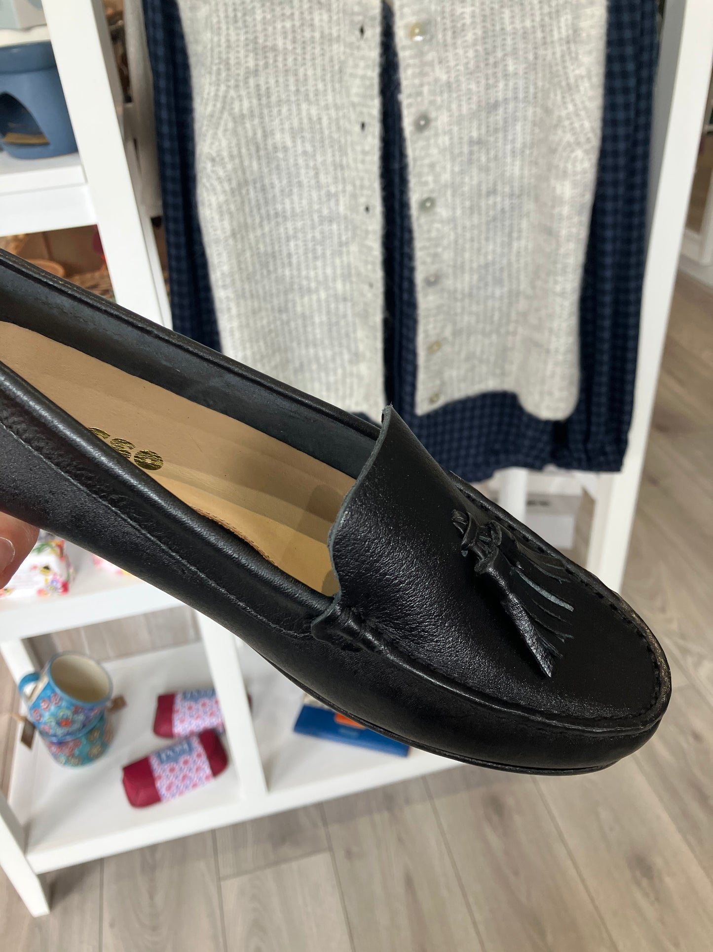 Adesso Tate loafer in liquorice